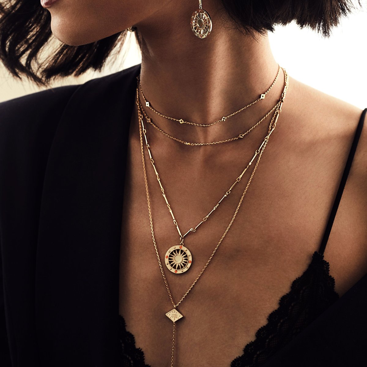 Кулон серебро