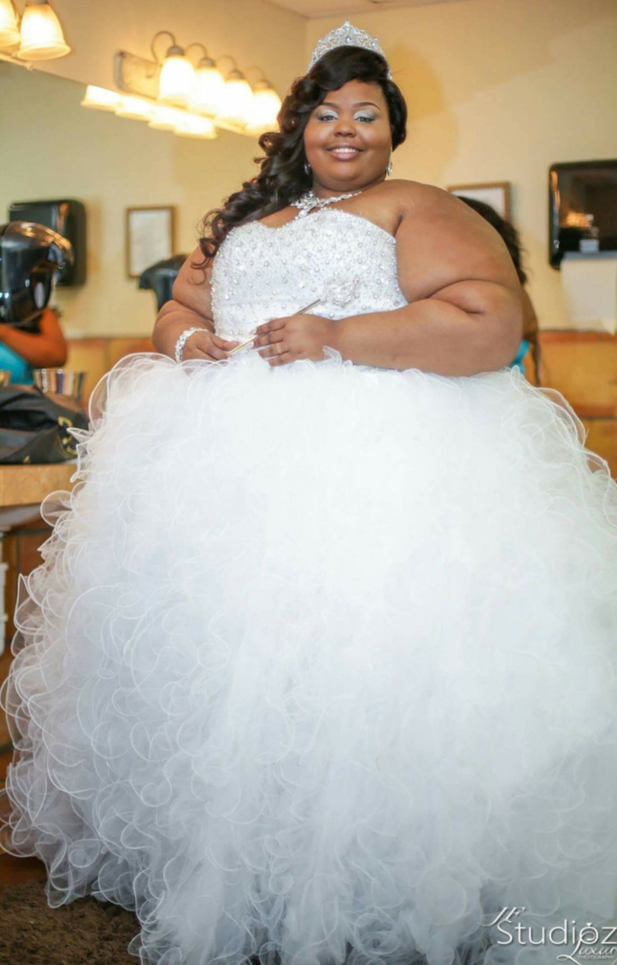 Свадебное платье для полных невест