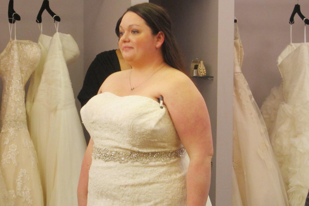 Прическа для полной невесты