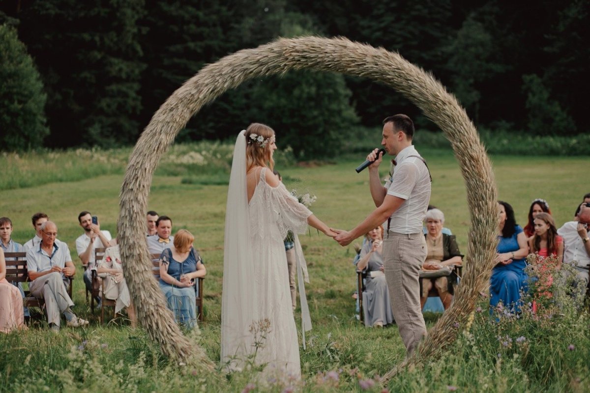 Рустикальный (Кантри) стиль свадьбы