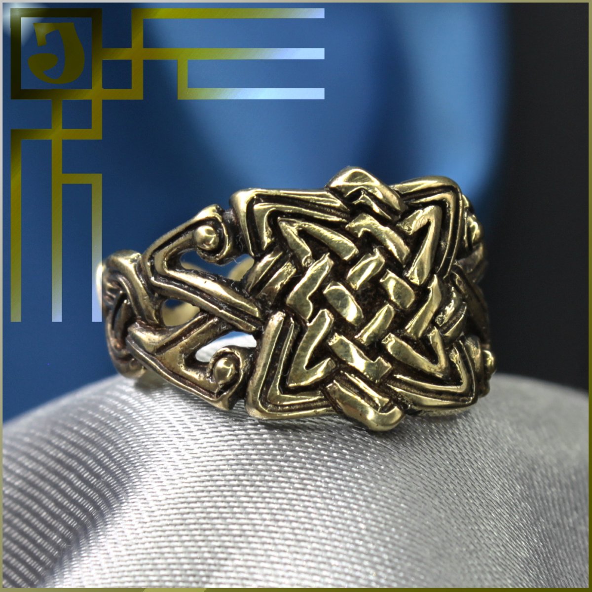 Кольцо звезда Сварога