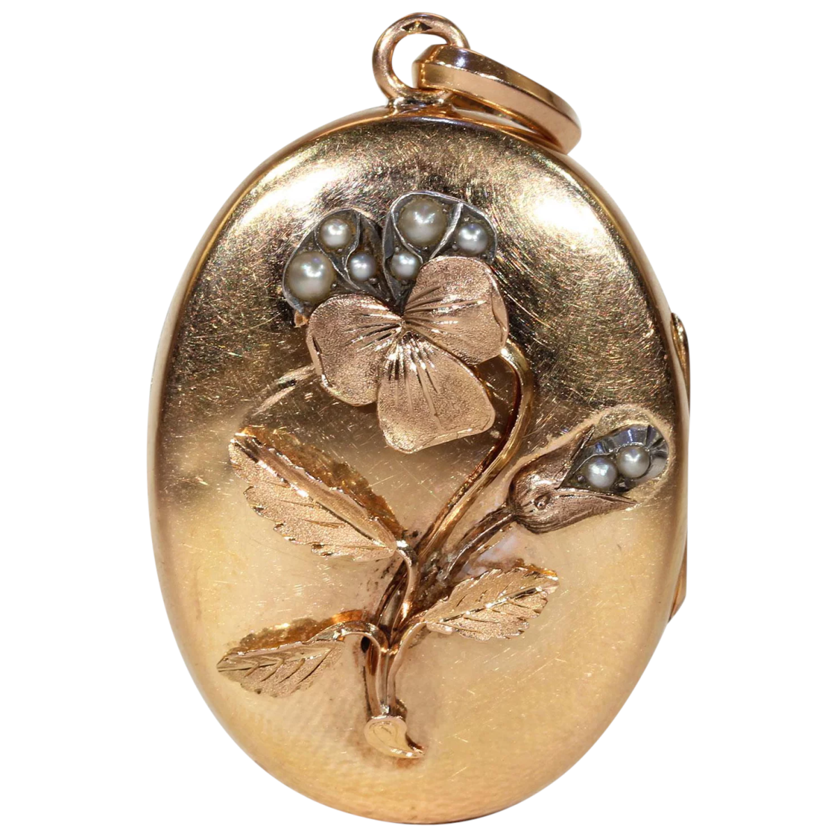 Локет кулон викторианской эпохи