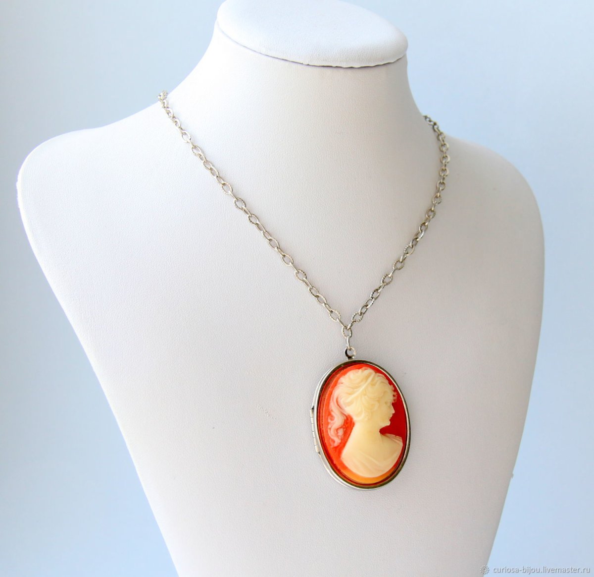 Антикварный кулон Локет Модерн