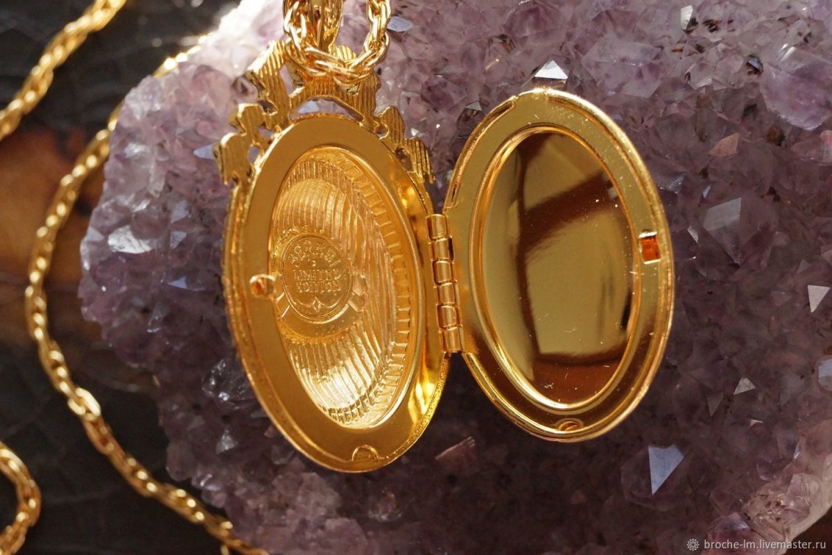 Медальон золото 56 Фаберже