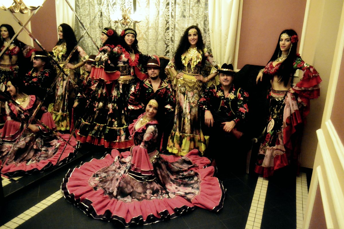 Цыганские украшения для волос