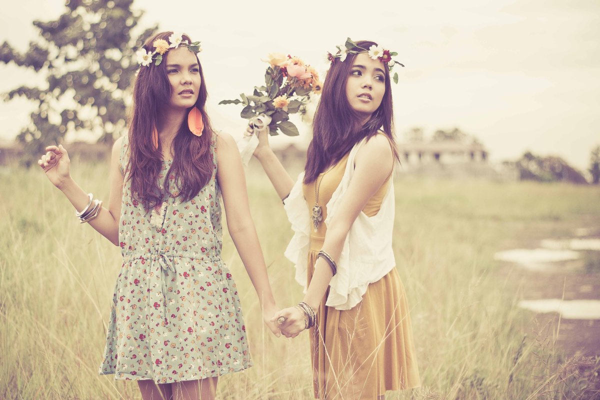 Хиппи бохо стайл природа