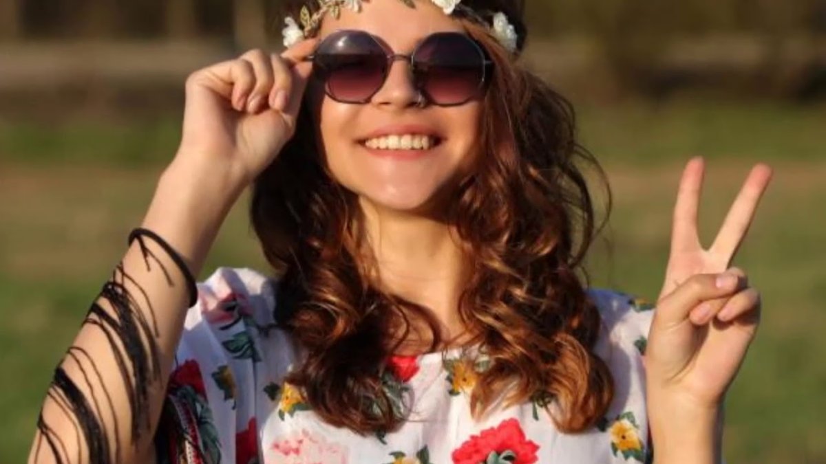 Фотосессия в стиле хиппи на природе