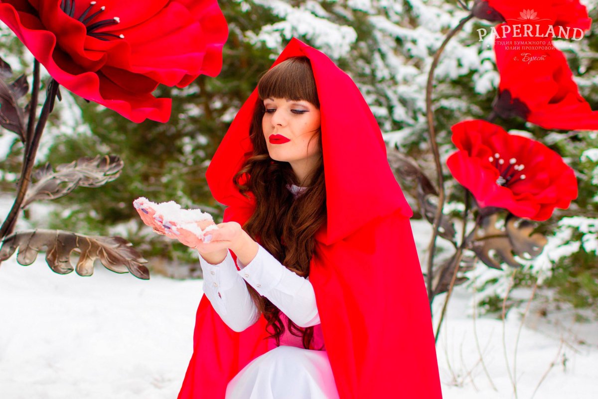 Красная шапочка косплей детский