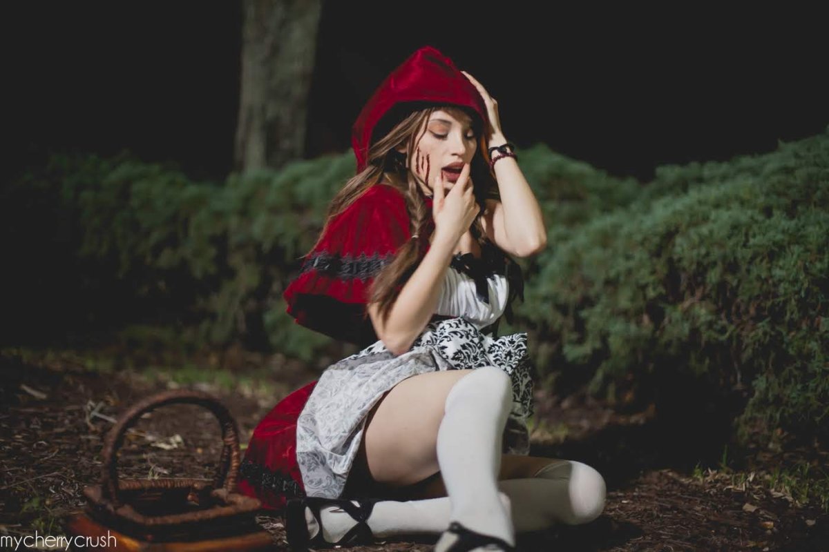 Кэтрин Гайндр красная шапочка