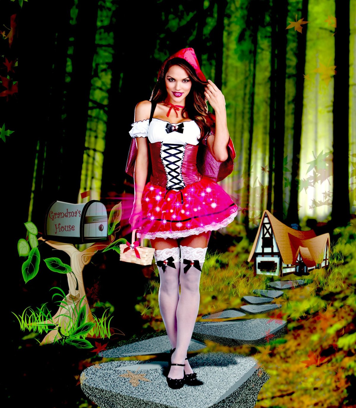 Кэтрин Гайндр красная шапочка