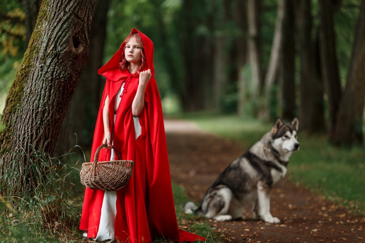 Кэтрин Гайндр красная шапочка