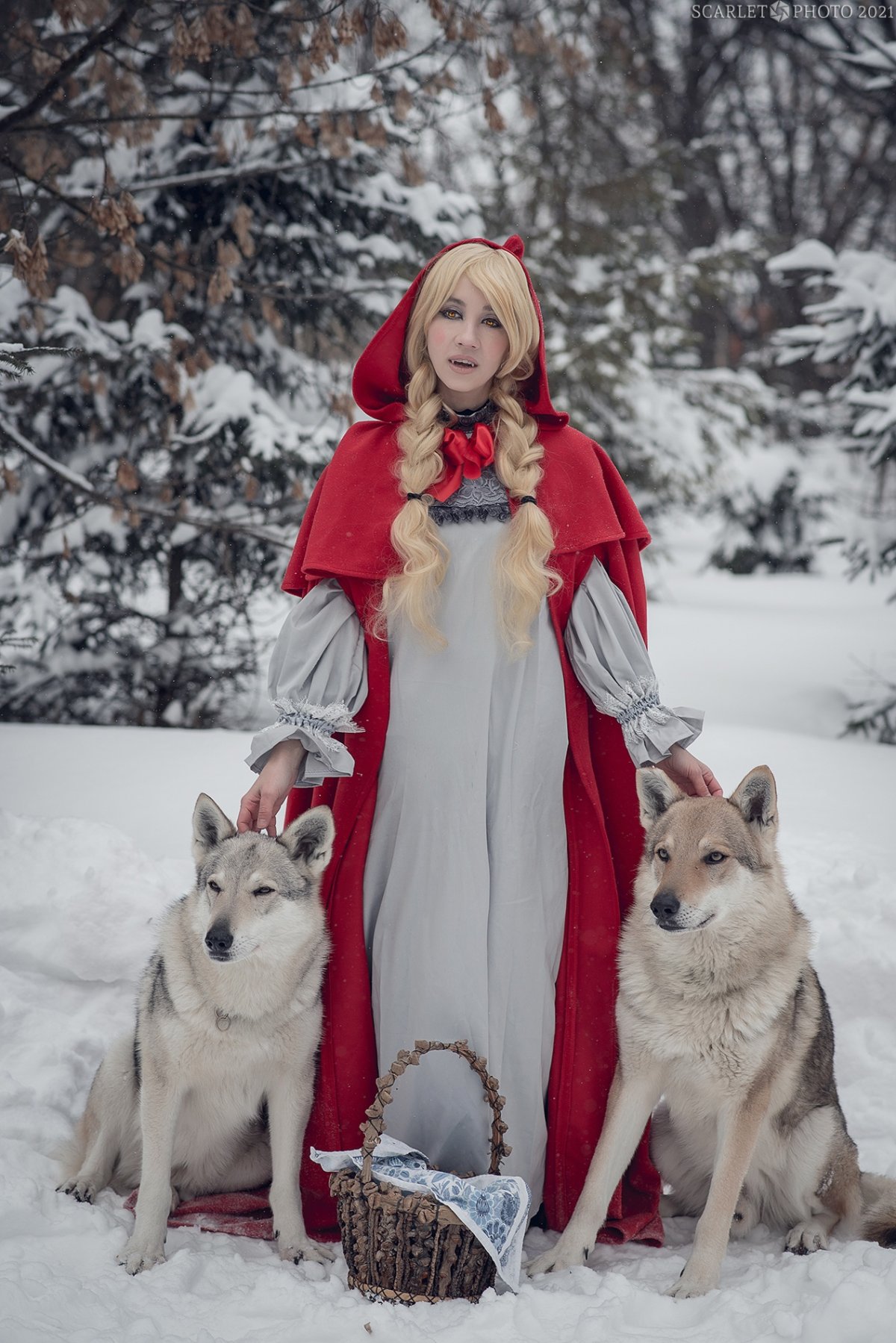 Образ красной шапочки для фотосессии