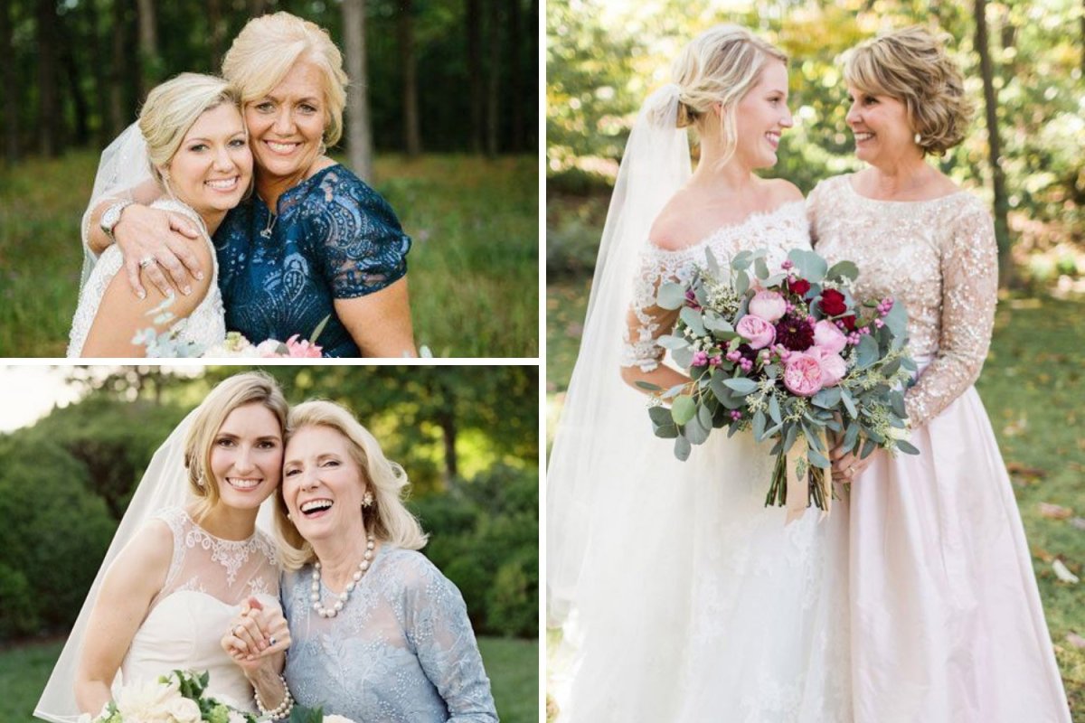 Необычный наряд мамы невесты