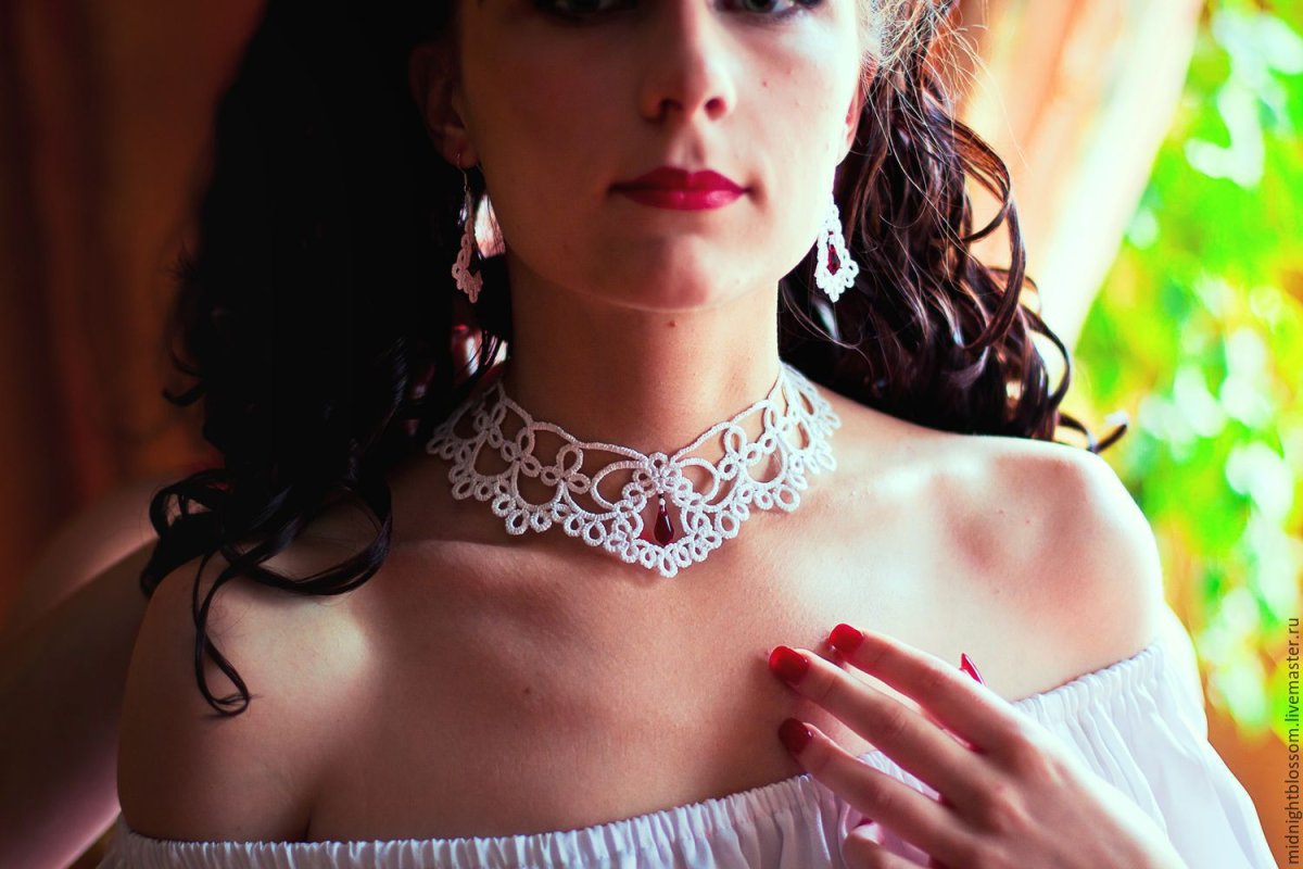 Свадебные украшения из жемчуга