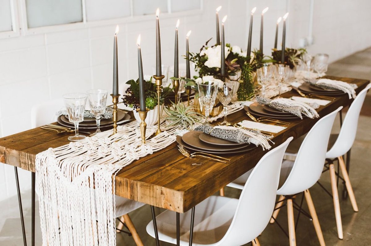 Свадьба в стиле эко рустик