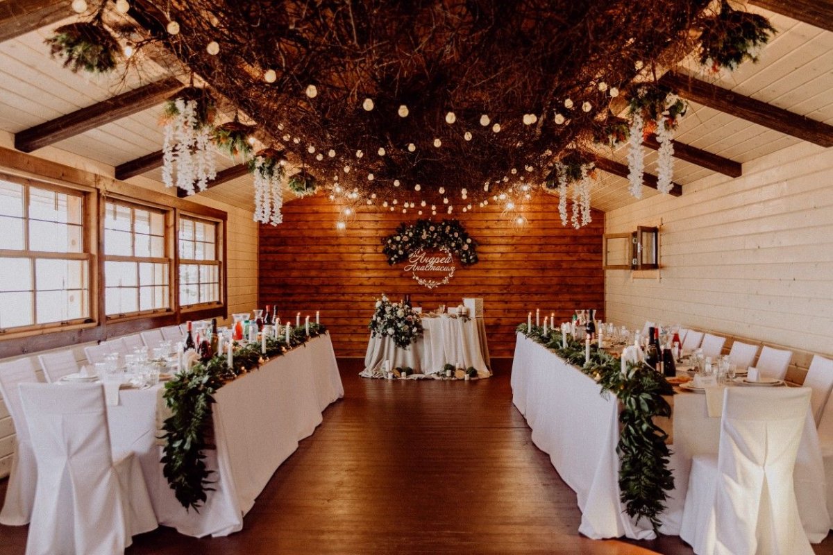 Цвета эко стиля для свадьбы