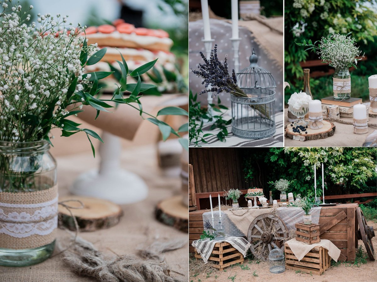 Кантри Шик свадьба