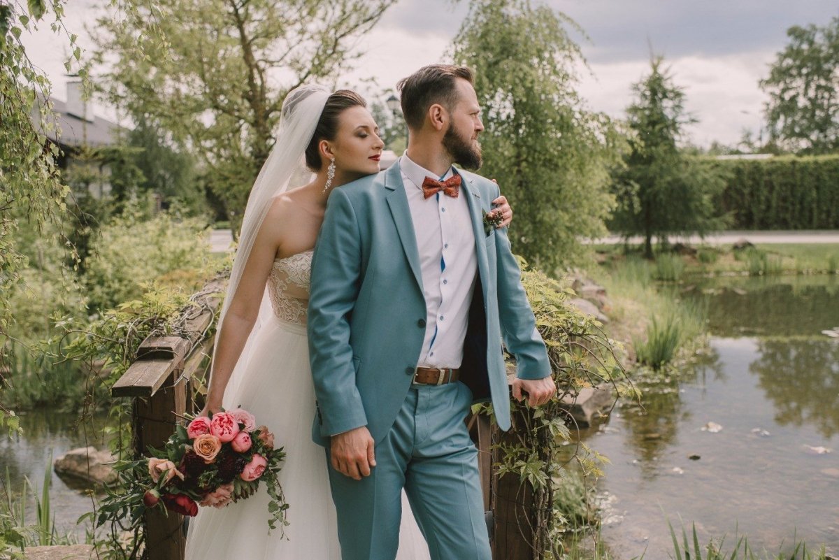 Стильные пары на свадьбе