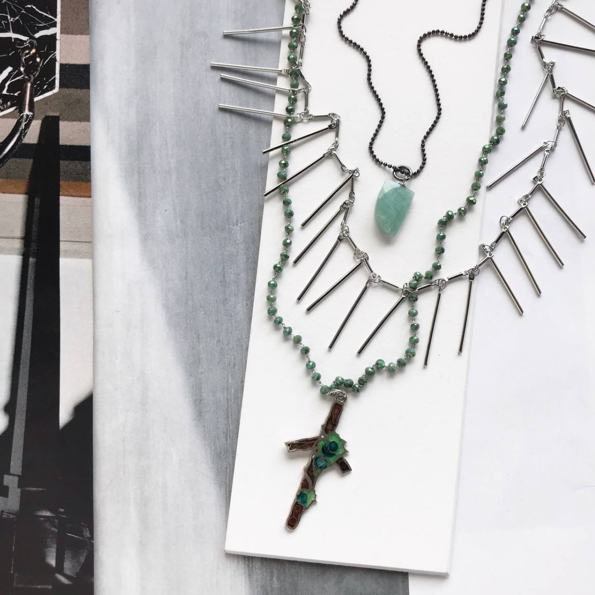 Валберис бижутерия колье