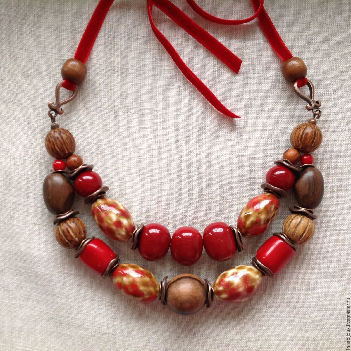 Четки браслет деревянные