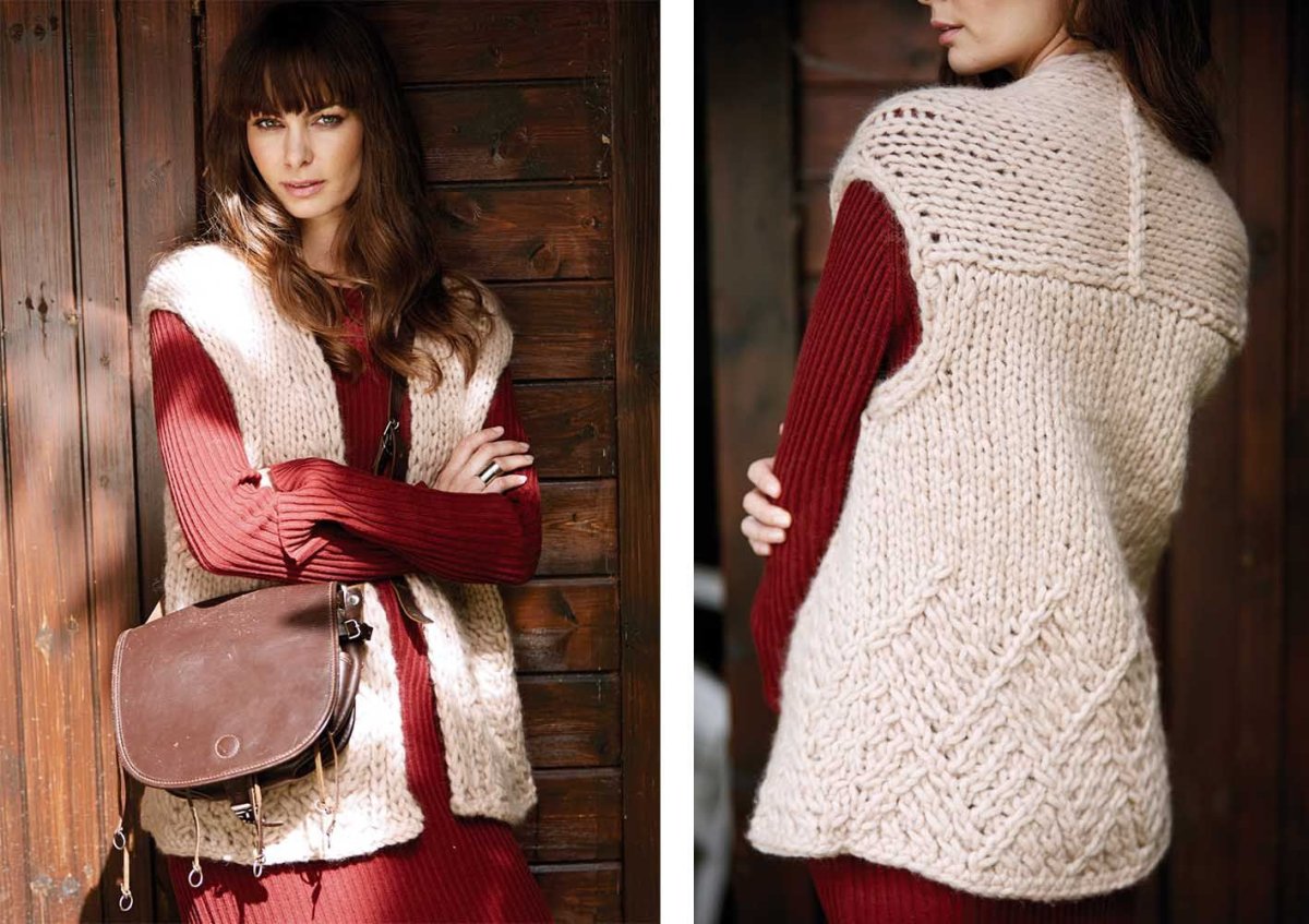 Ральф Лорен безрукавка вязаная женская