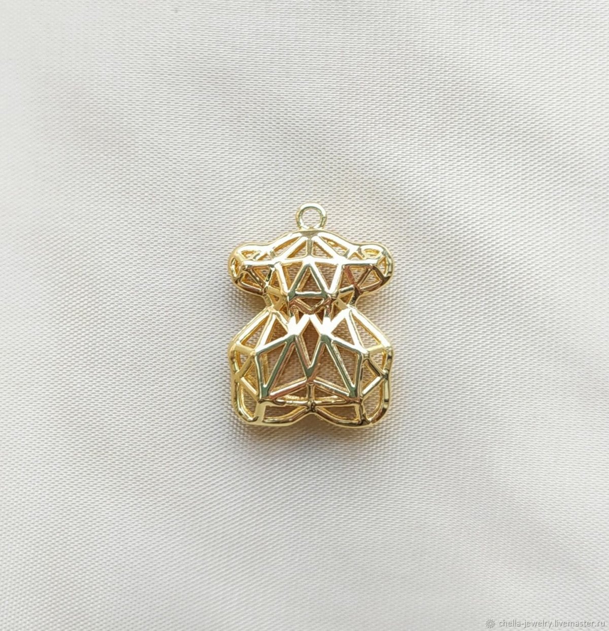 Тоус подвеска мишка с камнями