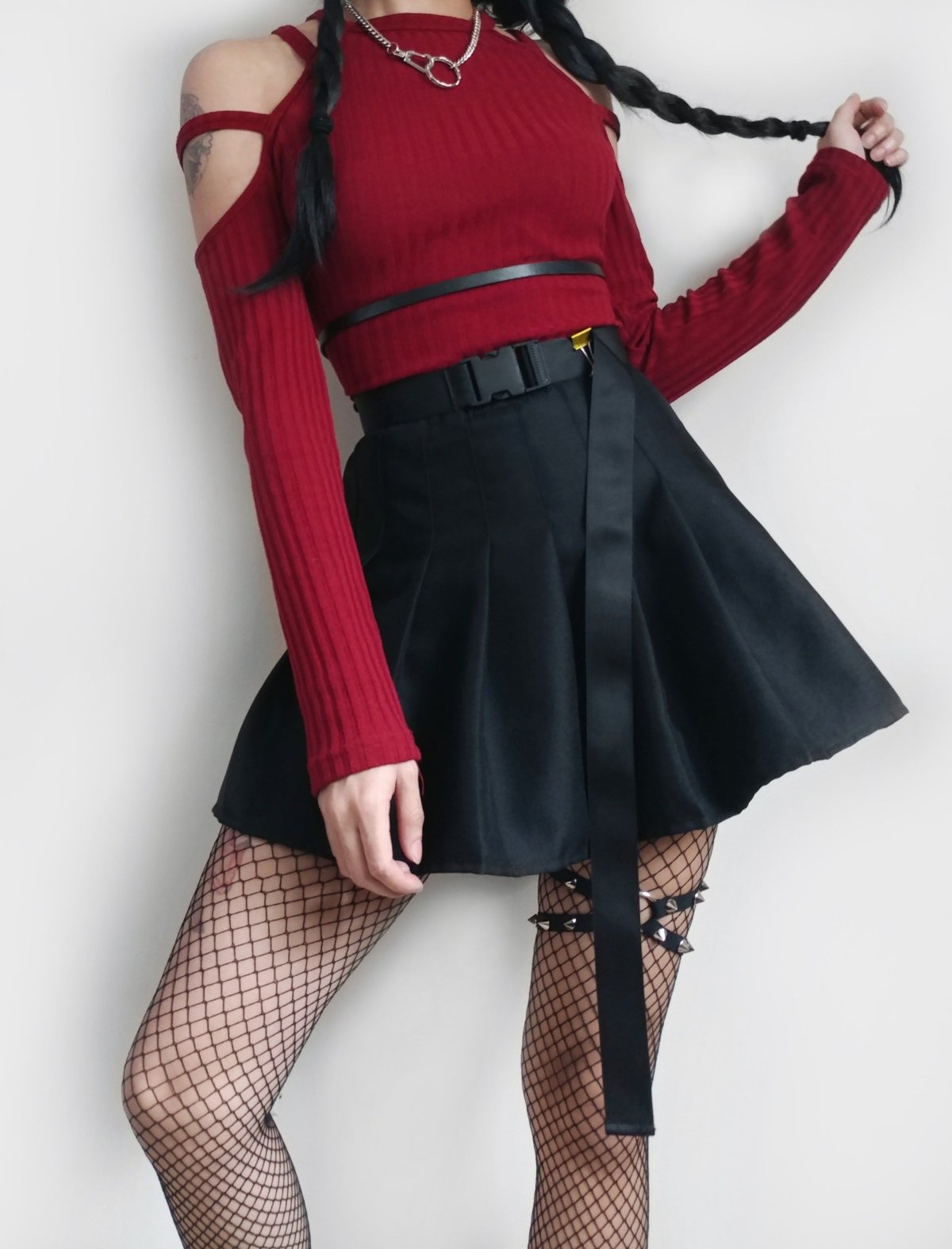 Goth outfit Грандж 2020 корейский