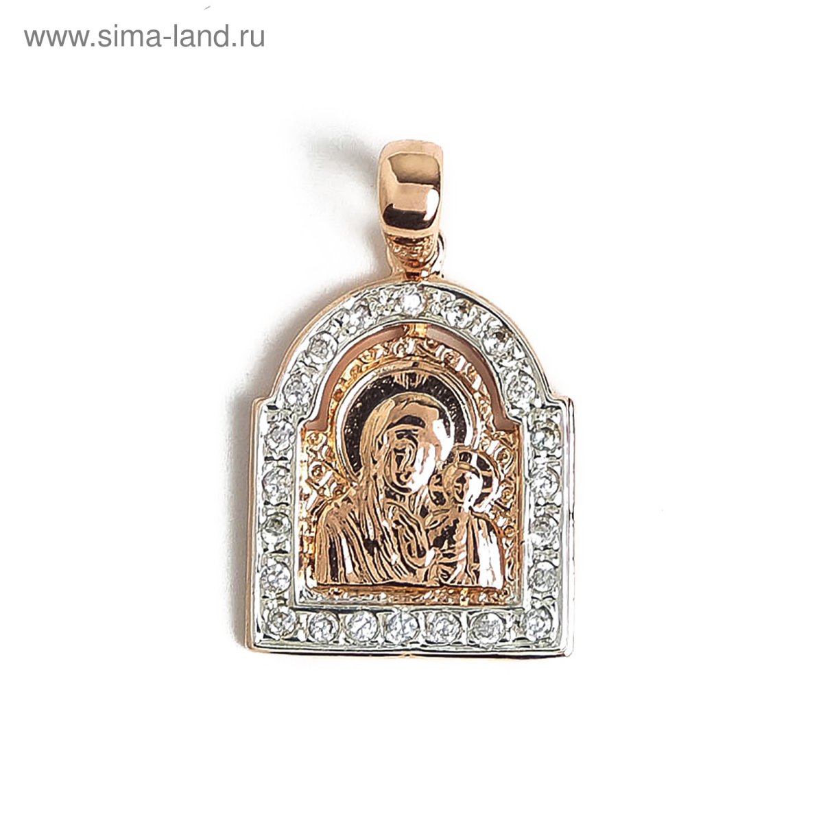 Образок Казанская икона Божией матери