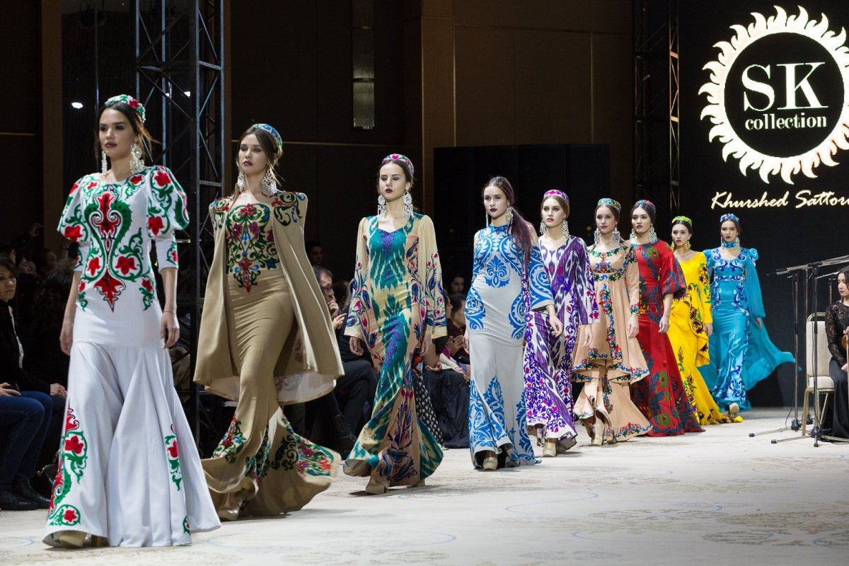 Шальвар камиз голубой