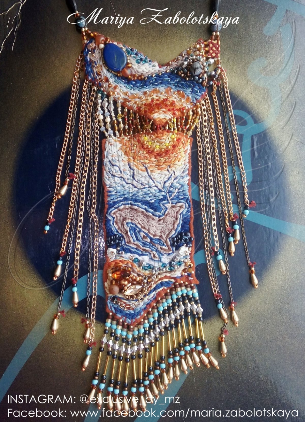 Якутские украшения на шею