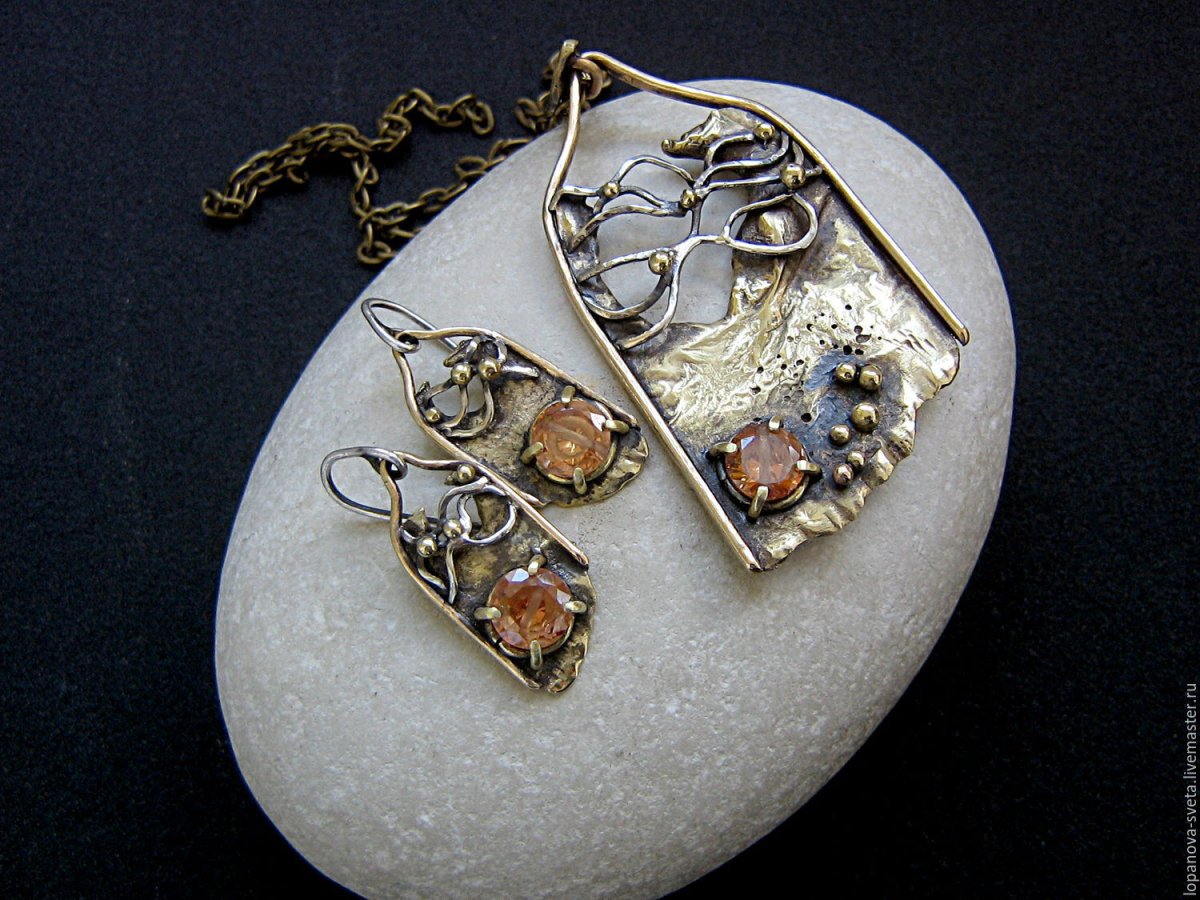 Серебряный комплект