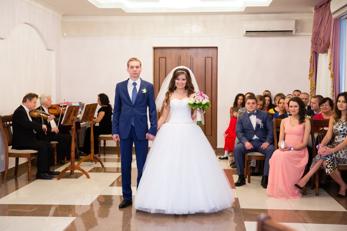 Церемония в ЗАГСЕ