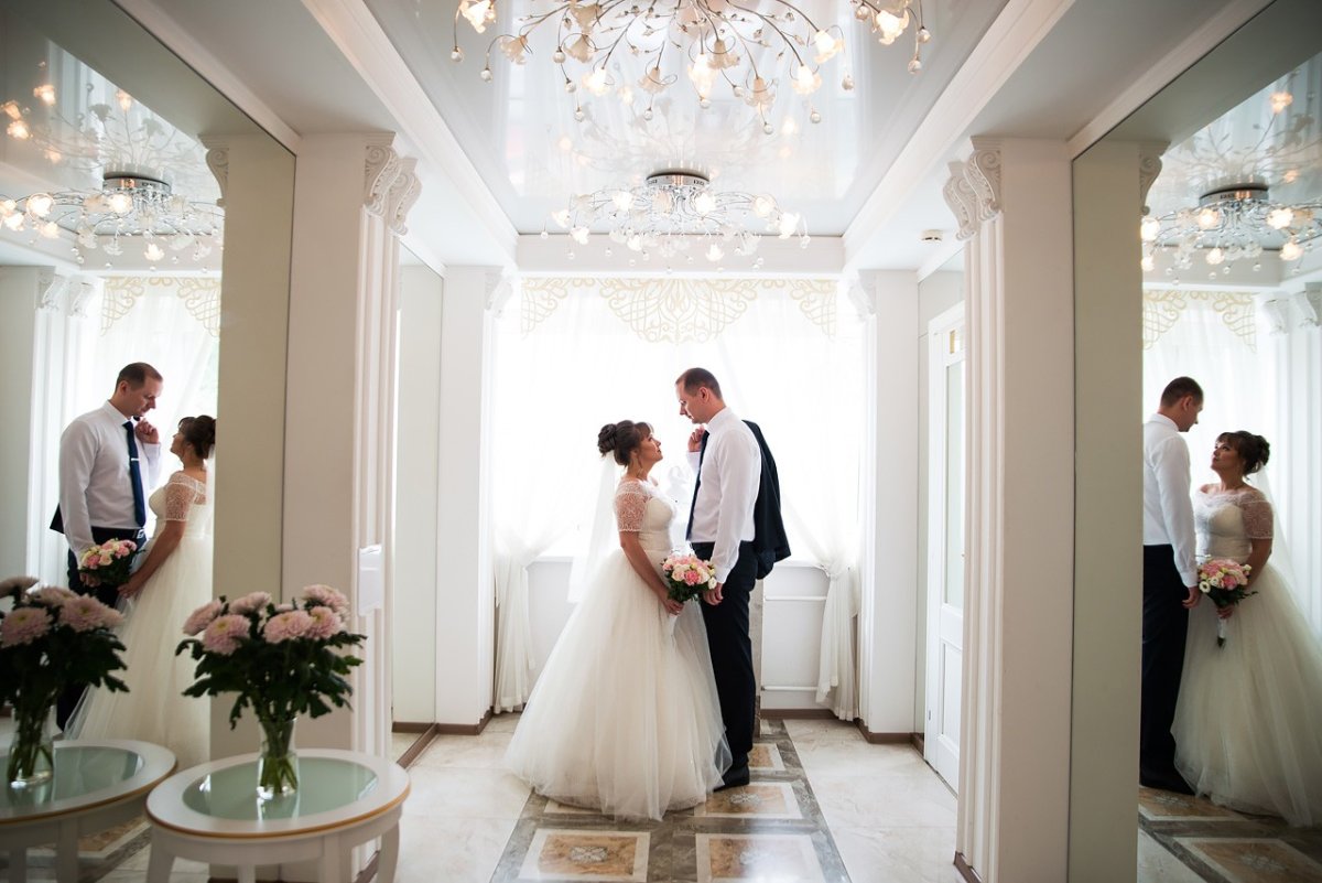 Фотосессия регистрации брака