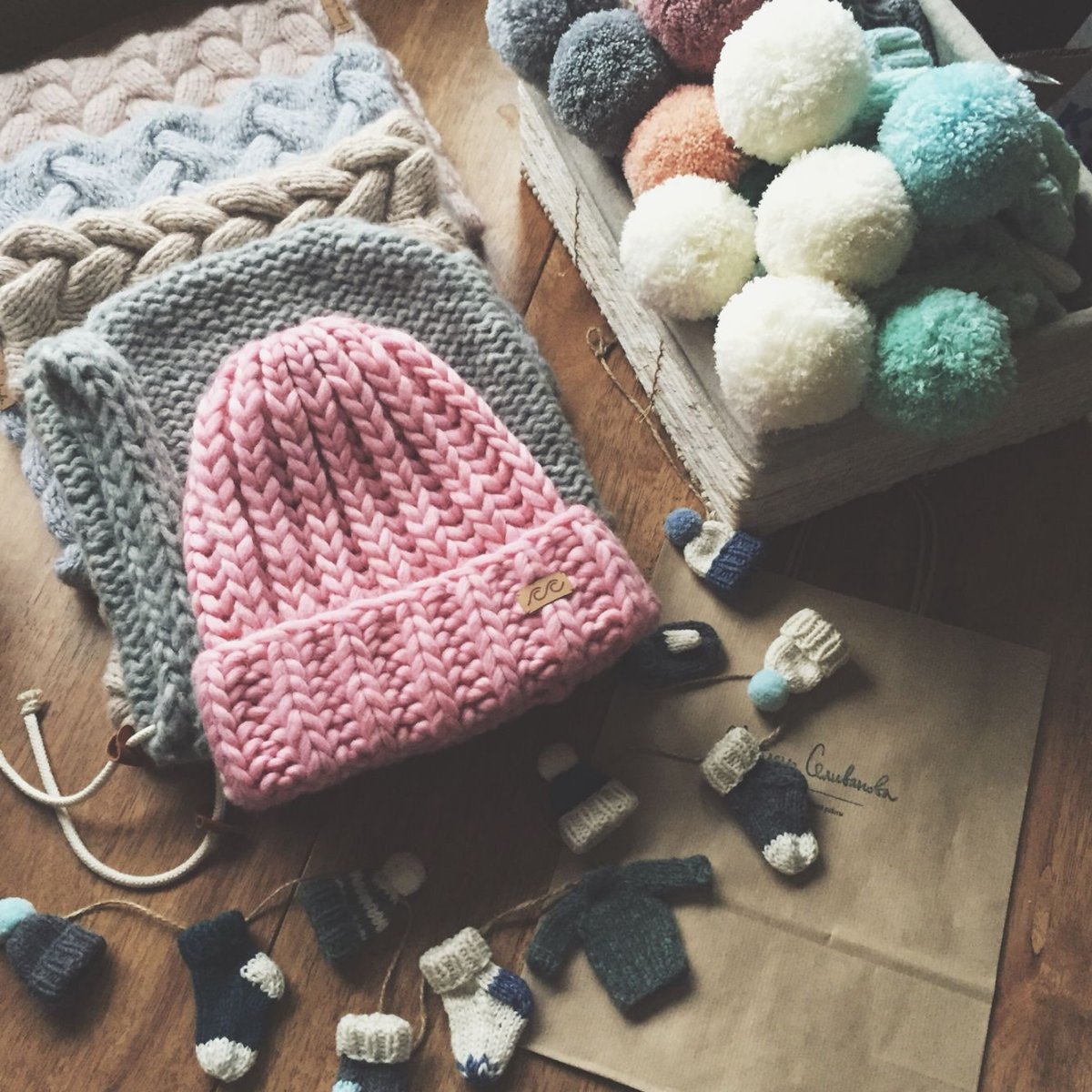 Аксессуары из пряжи