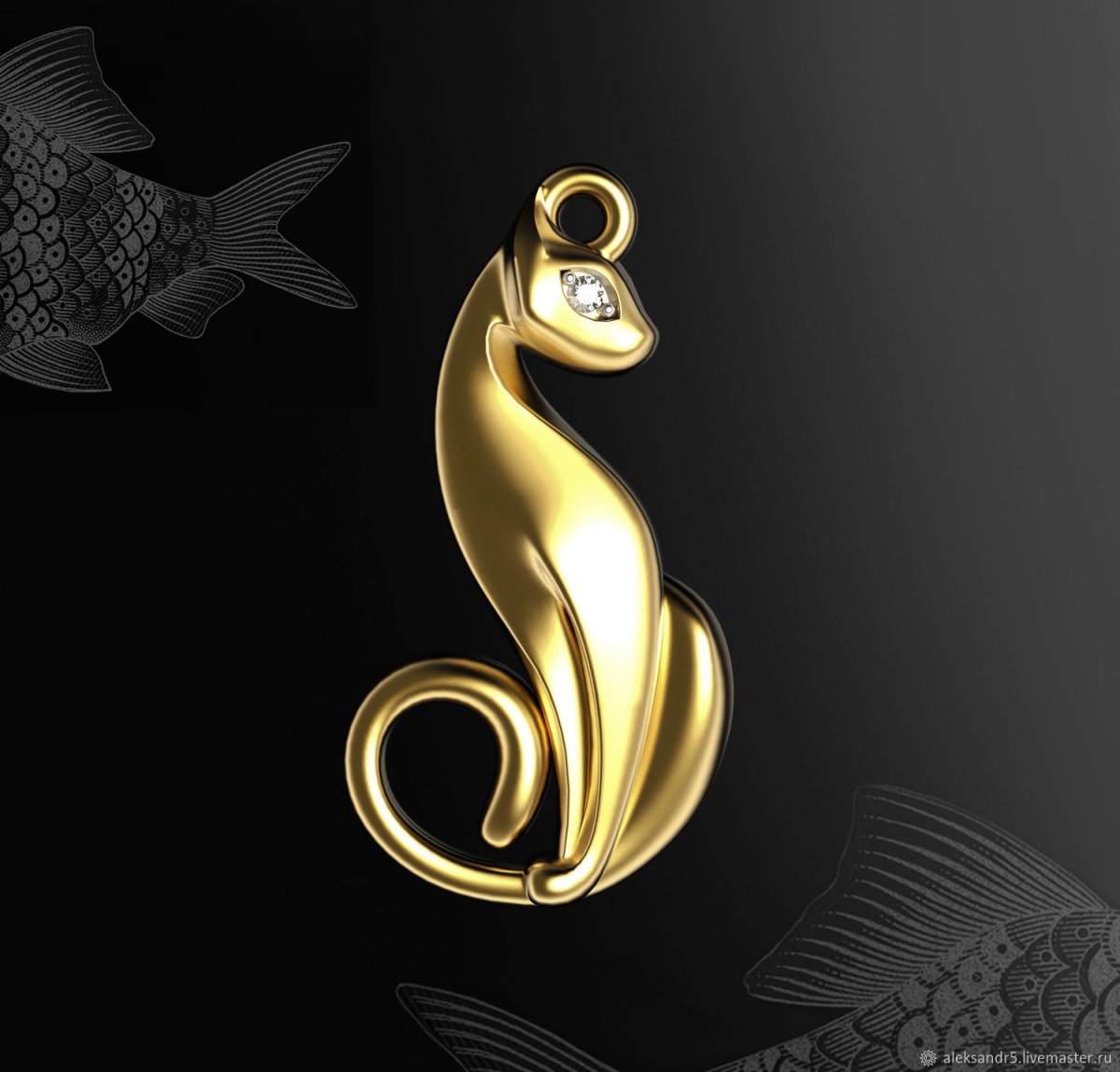 Кошка в золоте