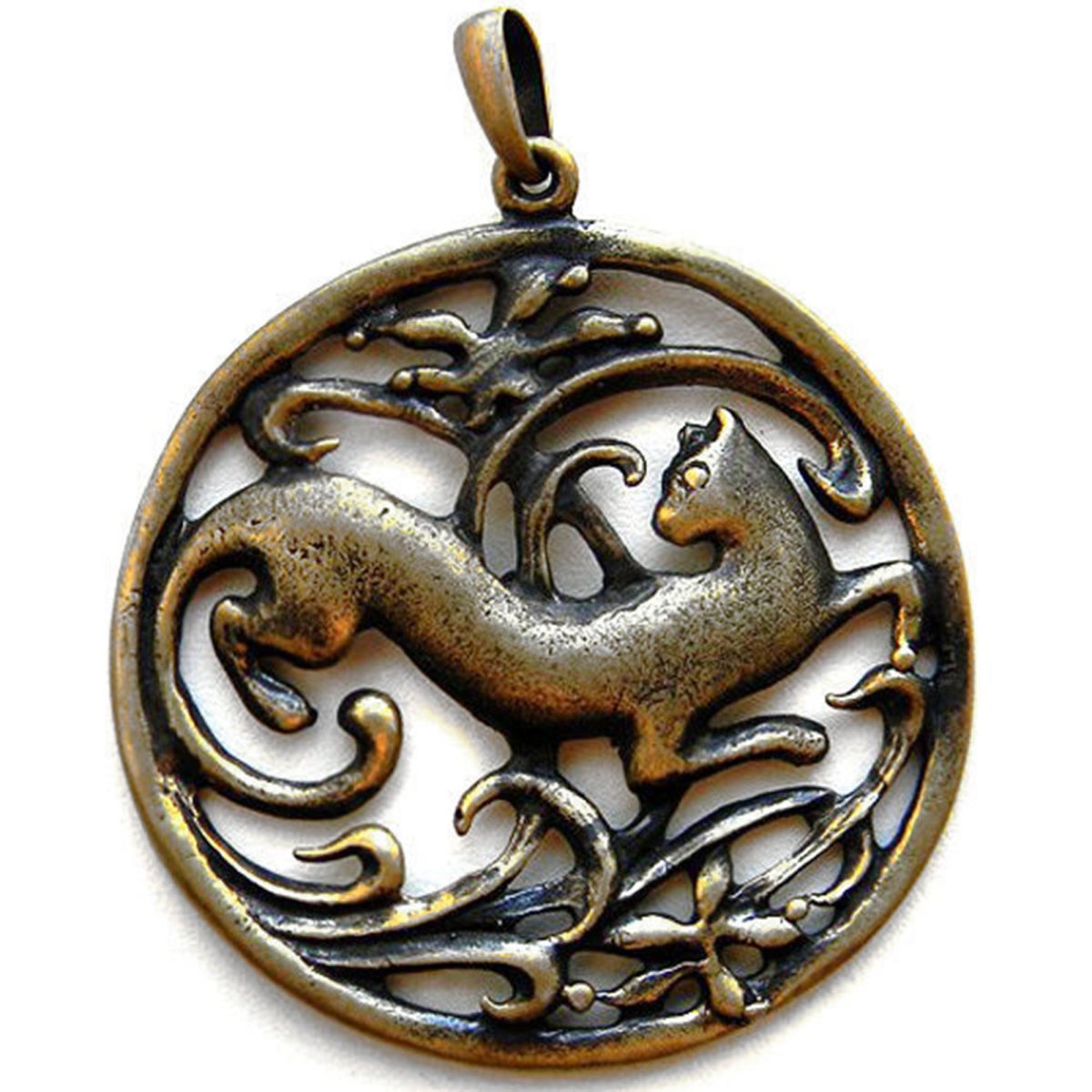 Кулон бронза