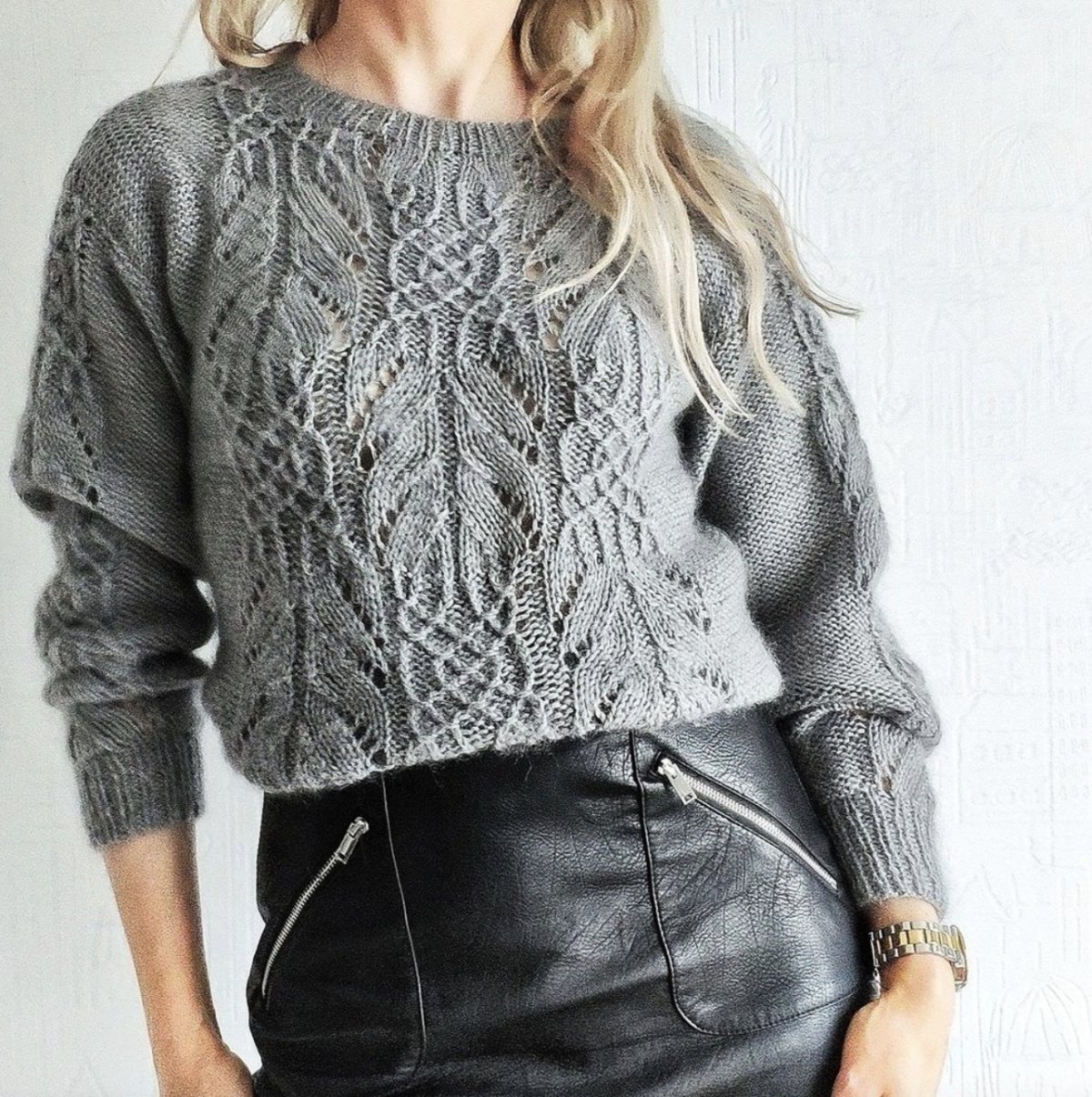 Дизайнерские вязаные свитера