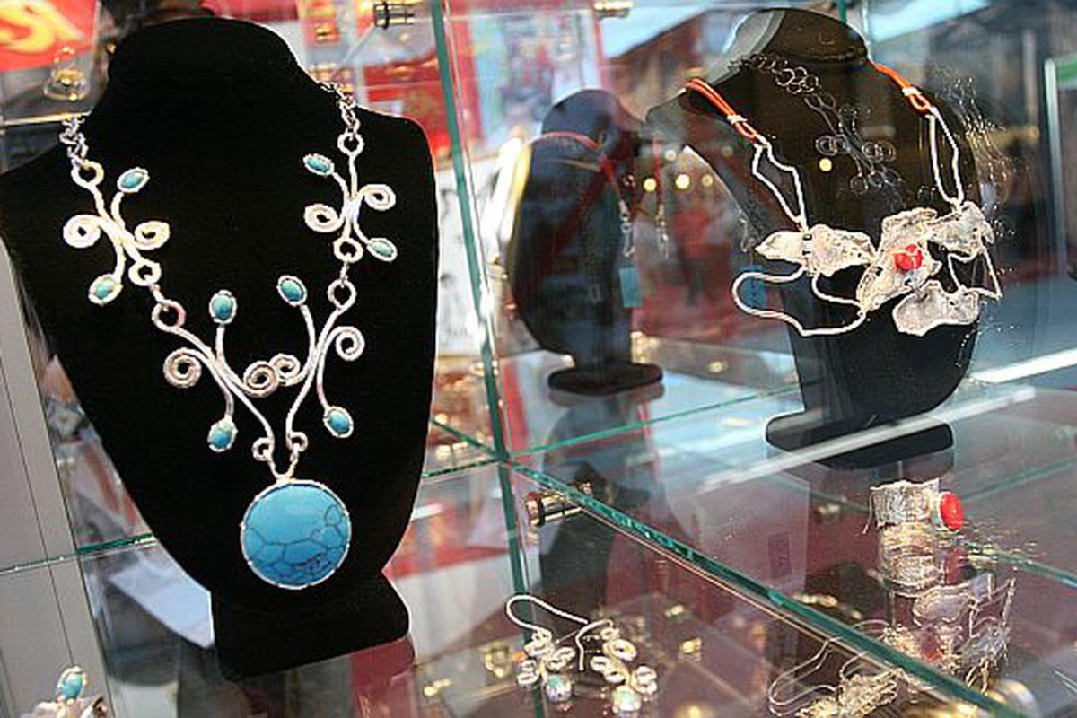 Индийские серьги серебро