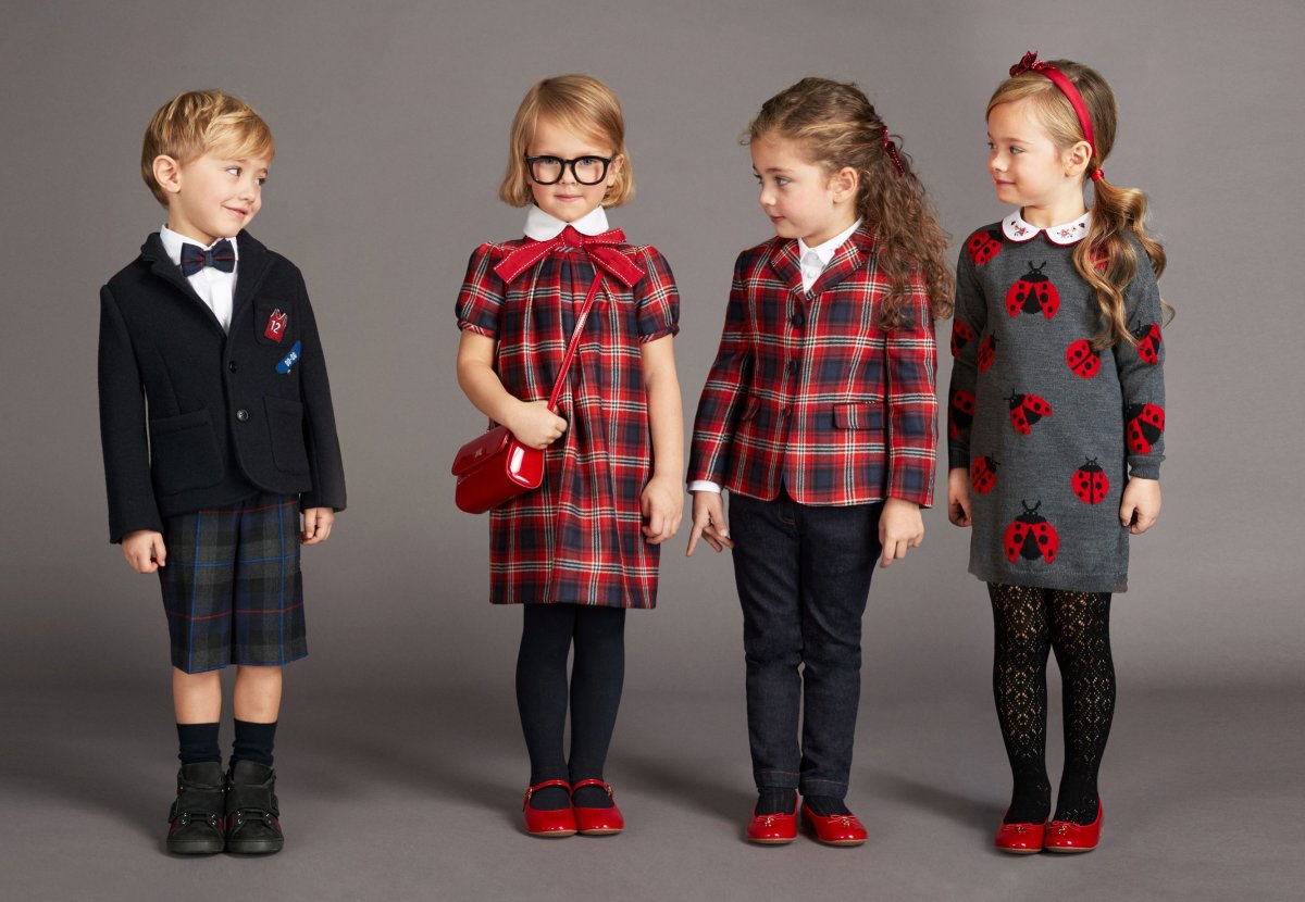 Школьная коллекция Дольче Габбана