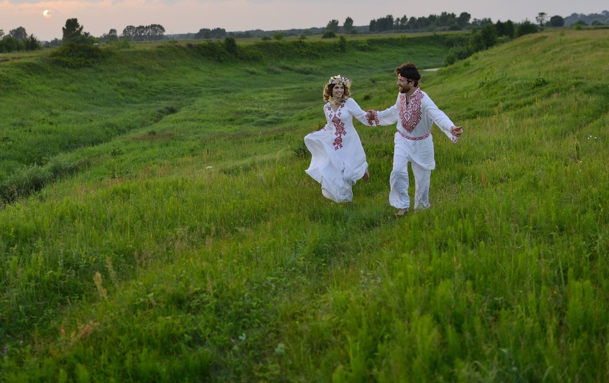 Свадьба в древнерусском стиле