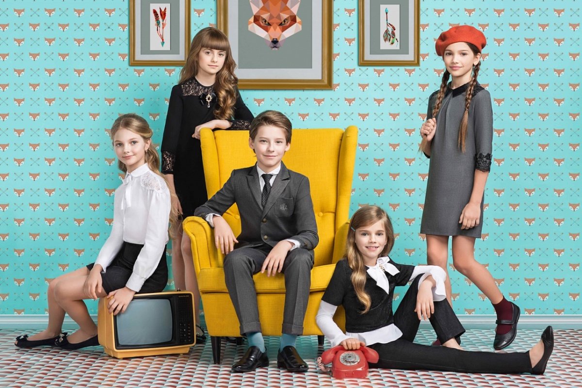 Стильный школьник