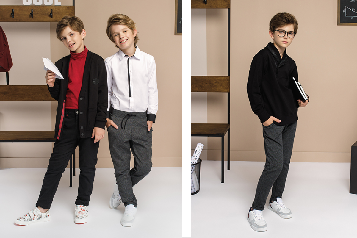 Модная Школьная одежда для мальчиков