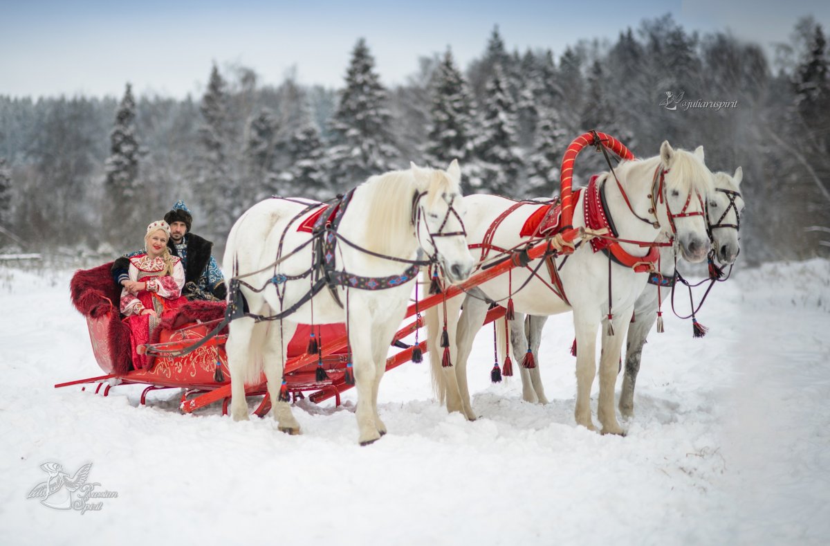 Славянские девушки в венках
