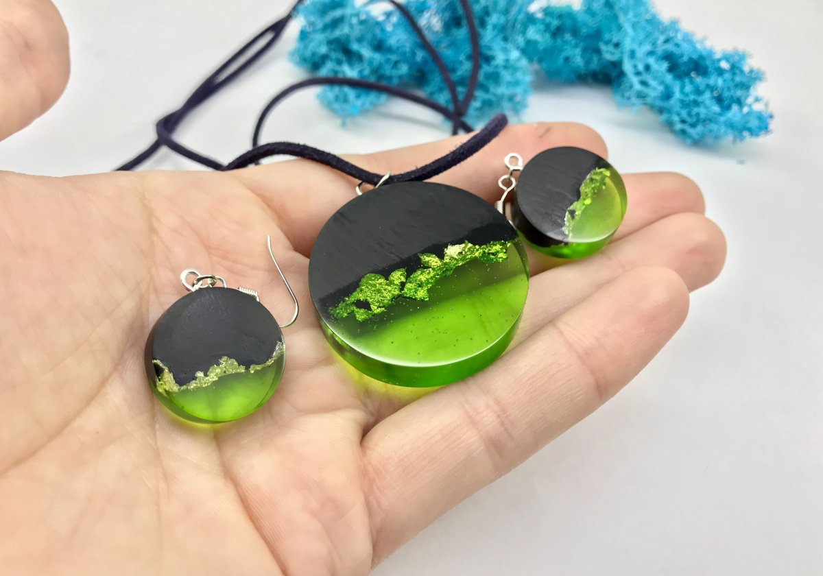 Бижутерия из эпоксидной смолы