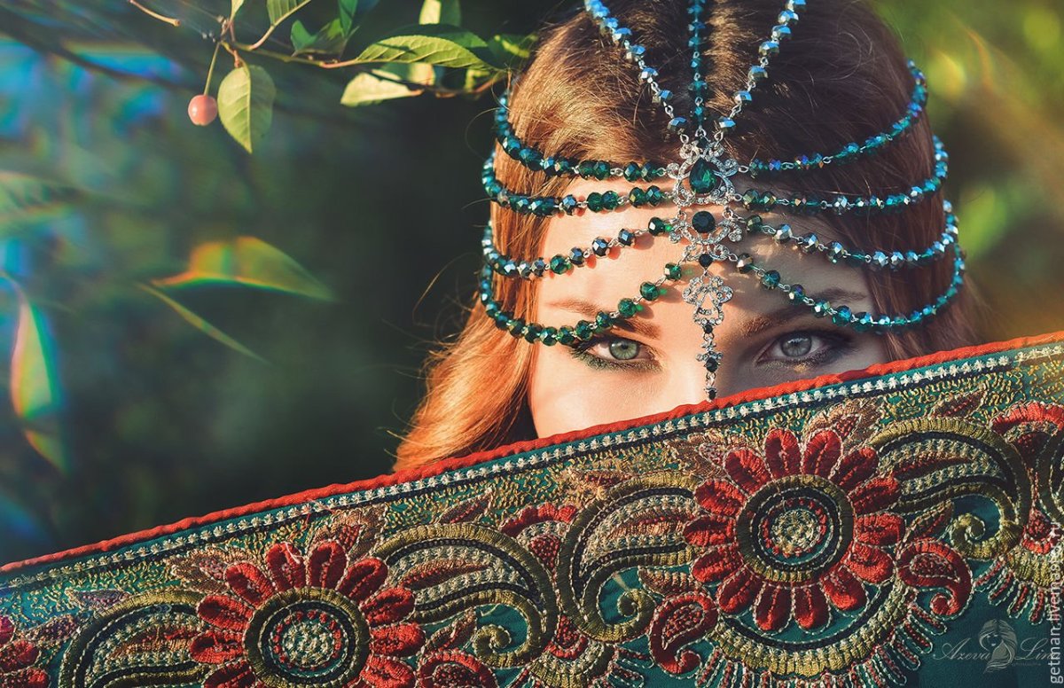 Индийские украшения на голову