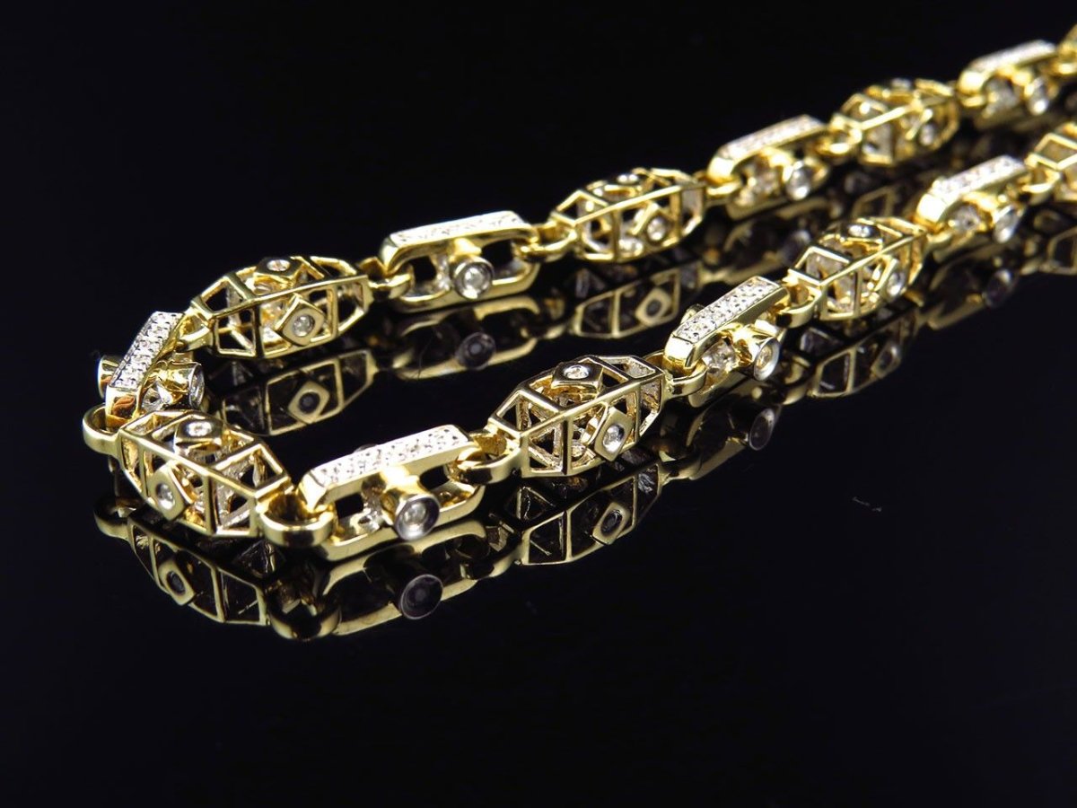 Колье и браслет из золота