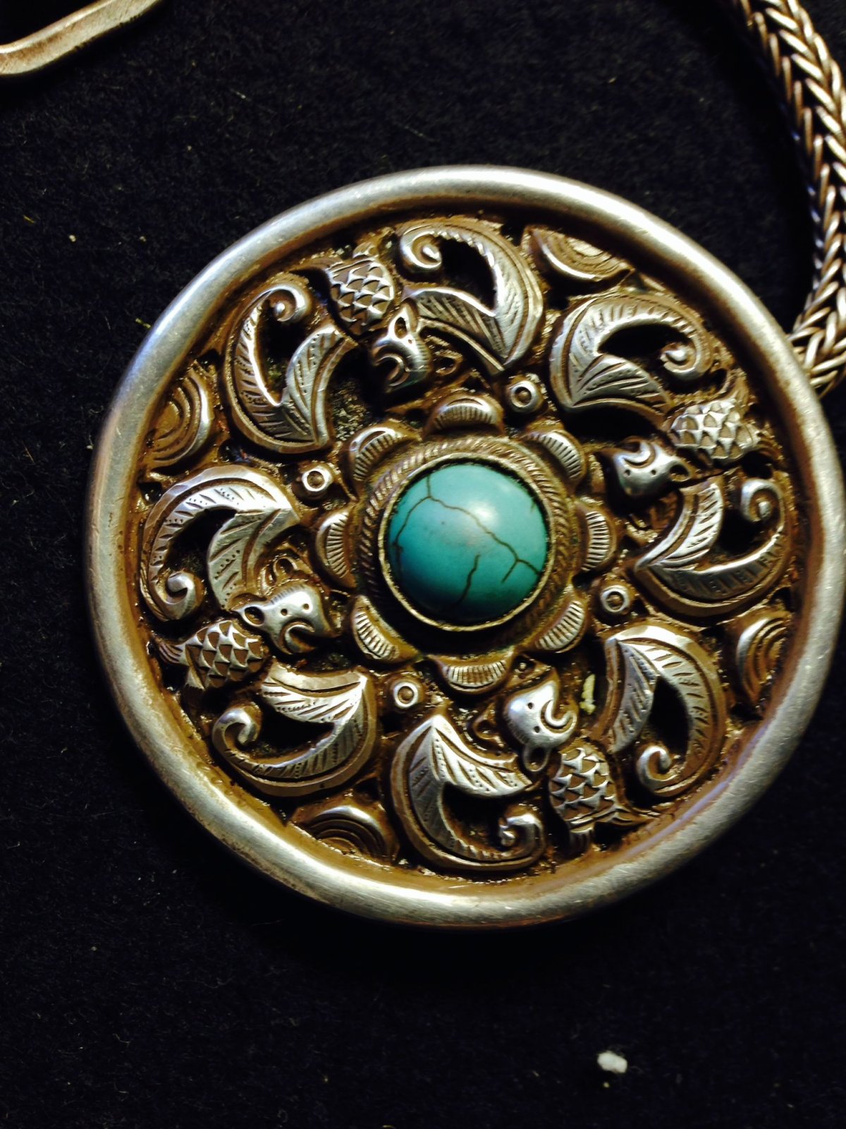 Бурятские украшения из серебра