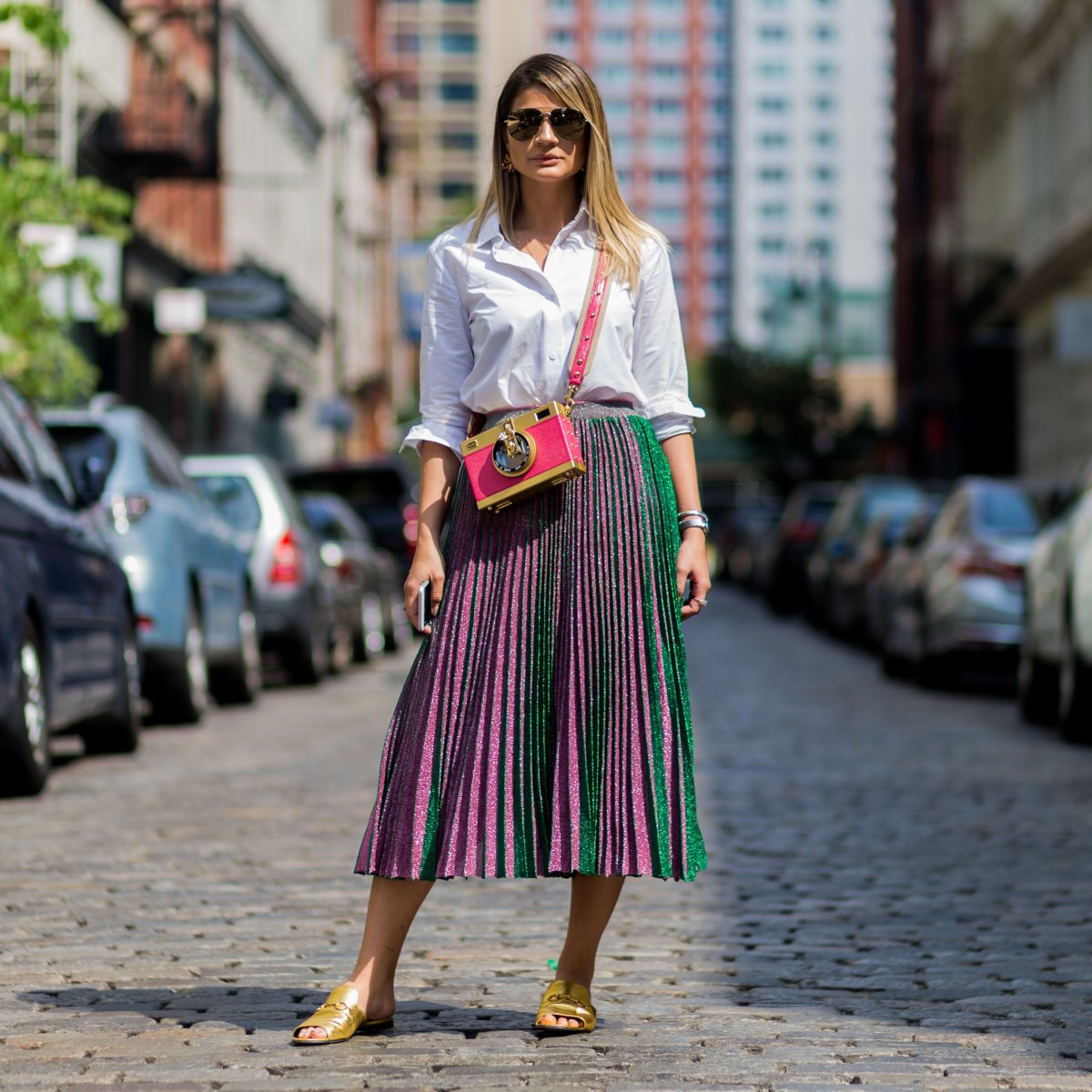 Юбка плиссе 2020 тренд