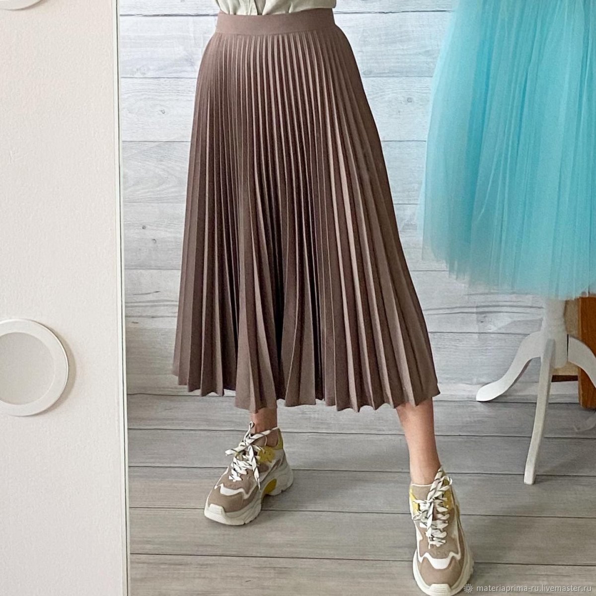 Юбка плиссе 2020 Остин