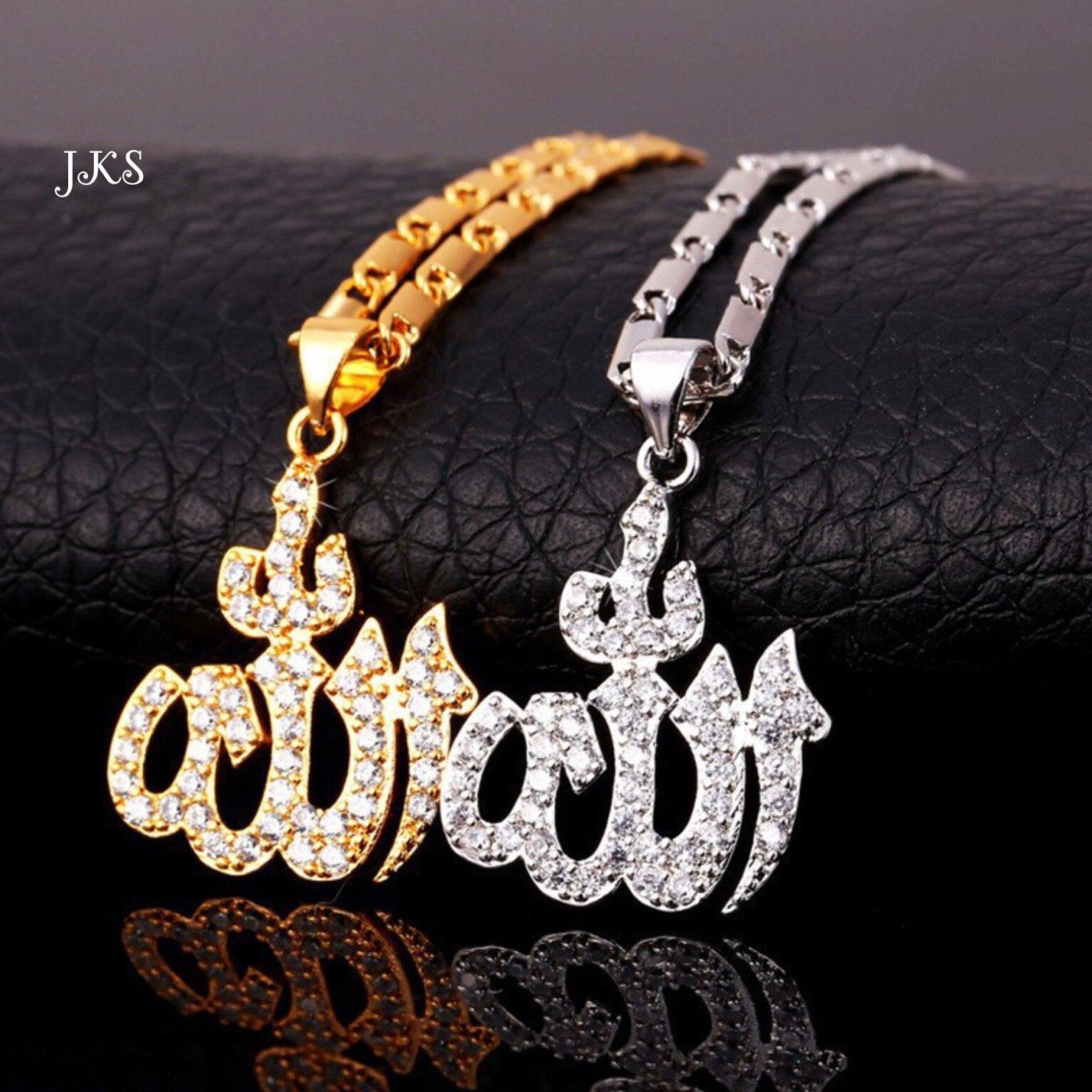 Золотой кулон сердце